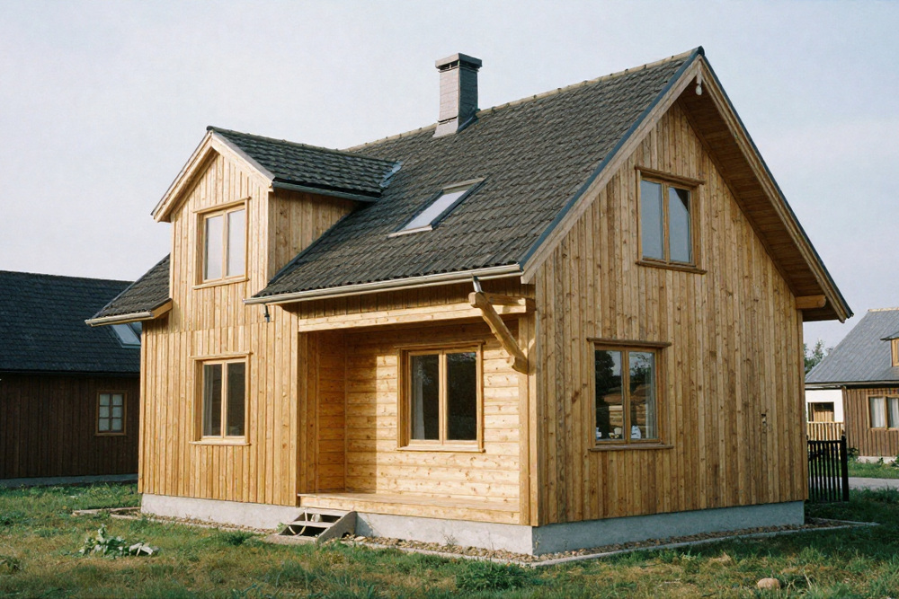 мифы о домах из бруса