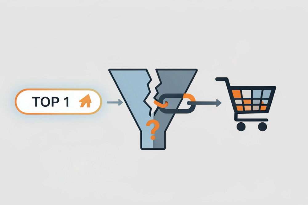 топ-10 не гарантирует сайту продажи
