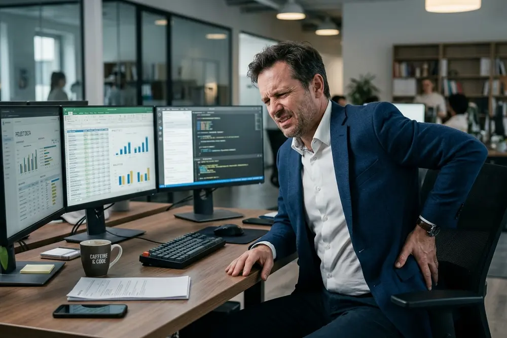 Почему удалёнщики-программисты работают полулёжа